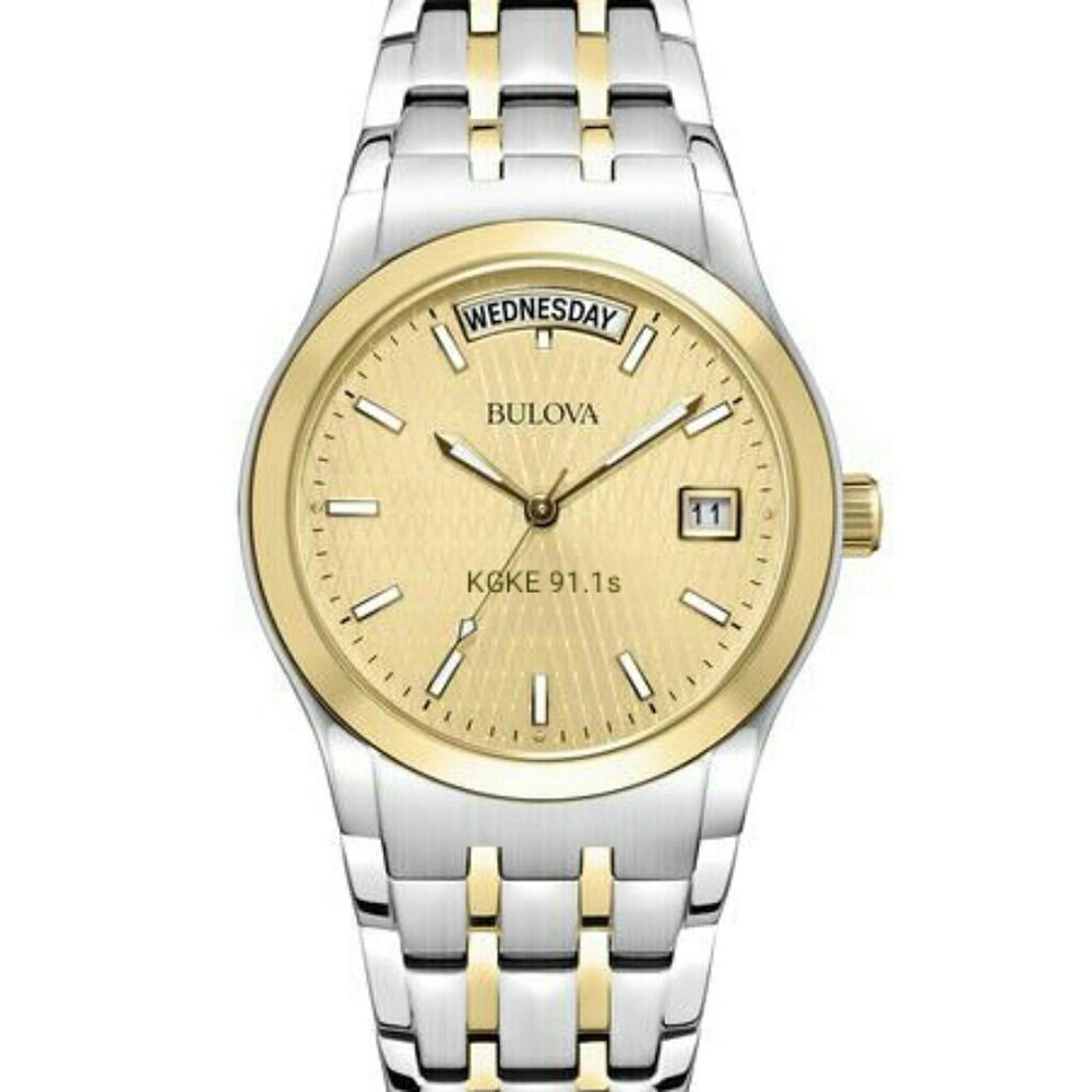 Official KGKE 91.1s Bulova Men's Watch